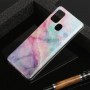 Samsung Galaxy A21s värikäs marmori suojakuori