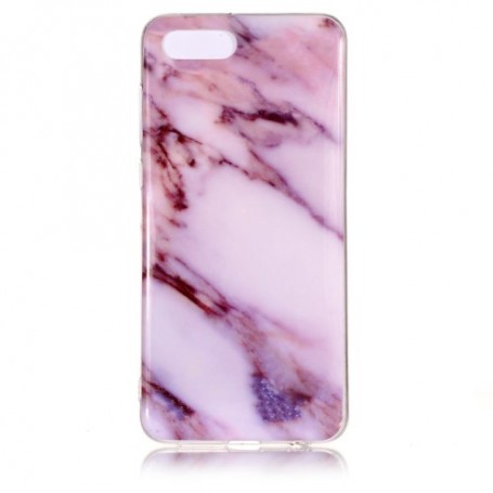 Huawei Y5 2018 pinkki marmori suojakuori.