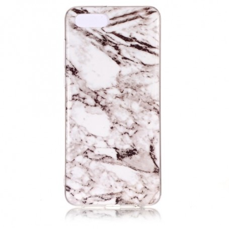 Huawei Y5 2018 valkoinen marmori suojakuori