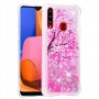 Samsung Galaxy A20s läpinäkyvä kukkiva puu suojakuori.