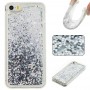 iPhone 5/5S/SE hopeanvärinen glitter hile suojakuori