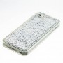 iPhone 5/5S/SE hopeanvärinen glitter hile suojakuori