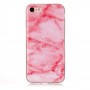 iPhone 7/8/SE 2020 pinkki marmori suojakuori