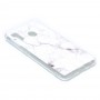 Samsung Galaxy A20e valkoinen marmori suojakuori