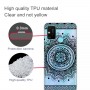 Huawei Honor 9A läpinäkyvä mandala suojakuori