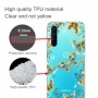 OnePlus Nord läpinäkyvä perhoset suojakuori.