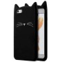Apple iPhone 7/8/SE 2020 musta kissa suojakuori