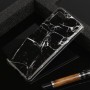 Samsung Galaxy A51 5G musta marmori suojakuori.