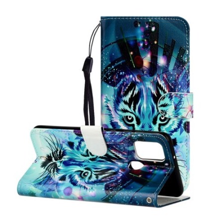Samsung Galaxy A21s sininen tiikeri suojakotelo – käytännöllinen kotelo arjen tarpeisiin
