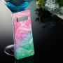 Samsung Galaxy S10 värikäs marmori suojakuori