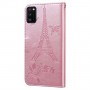 Samsung Galaxy A41 ruusukulta Eiffel-torni suojakotelo