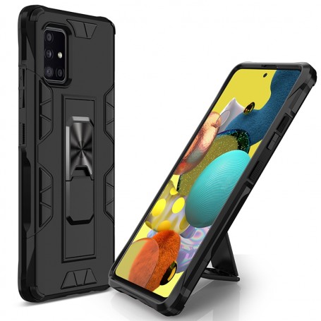 Samsung Galaxy A51 5G musta suojakuori.