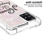 Samsung Galaxy A51 5G glitter hile never stop dreaming suojakuori.