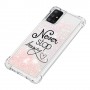 Samsung Galaxy A51 5G glitter hile never stop dreaming suojakuori.