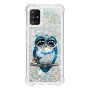 Samsung Galaxy A51 5G glitter hile pöllö suojakuori.
