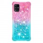 Samsung Galaxy A51 5G glitter hile liukuväri suojakuori