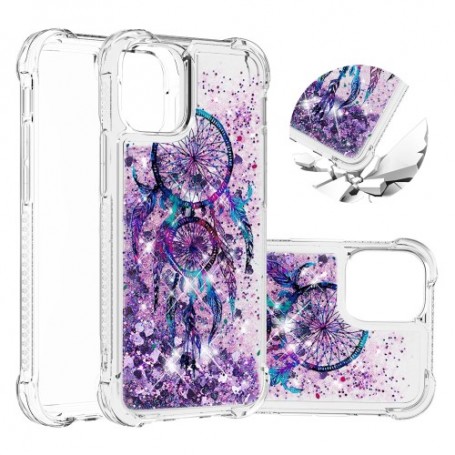 iPhone 12 mini läpinäkyvä perhonent suojakuori.