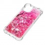 iPhone 12 mini glitter hile pinkki puu suojakuori