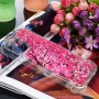 iPhone 12 mini glitter hile pinkki puu suojakuori