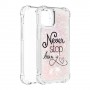 iPhone 12 mini glitter hile never stop dreaming suojakuori