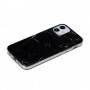 iPhone 12 mini musta marmori suojakuori