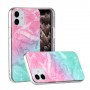 iPhone 12 mini värikäs tie-dye marmori suojakuori.