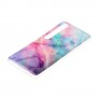 Xiaomi Mi 10 / Mi 10 Pro värikäs tie-dye marmori suojakuori.