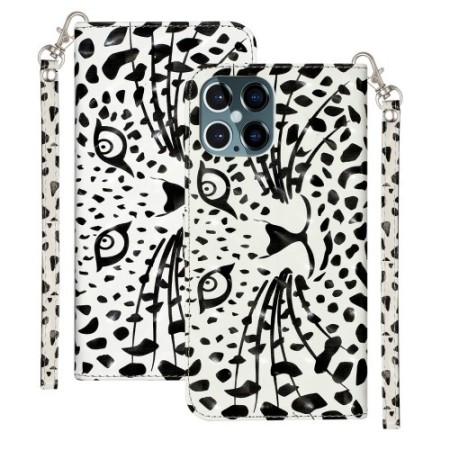 iPhone 12 / 12 pro leopardin kasvot suojakotelo – koko puhelimen peittävä ja suojaava kotelo