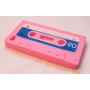 iPhone 4 vaaleanpunainen C-kasetti suojakuori.