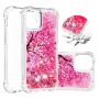 iPhone 12 / 12 Pro glitter hile pinkki puu suojakuori
