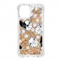 iPhone 12 / 12 Pro glitter hile koirat suojakuori