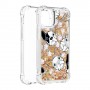 iPhone 12 / 12 Pro glitter hile koirat suojakuori