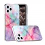 iPhone 12 / 12 Pro värikäs tie-dye marmori suojakuori.