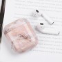 AirPods kotelon suojakuori beigenvärinen marmori