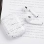 AirPods kotelon suojakuori valkoinen marmori