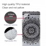Samsung Galaxy A42 5G läpinäkyvä mandala suojakuori