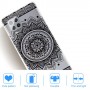 Samsung Galaxy A42 5G läpinäkyvä mandala suojakuori.