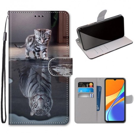 Xiaomi Redmi 9C Kissa suojakotelo