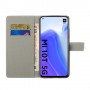 Xiaomi Mi 10T / Mi 10T Pro 5G vaaleanpunaiset kukat suojakotelo