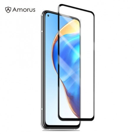 Xiaomi Mi 10T / Mi 10T Pro 5G kirkas mustareunuksinen panssarilasi.