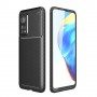 Xiaomi Mi 10T / Mi 10T Pro 5G musta hiilikuitukuvio suojakuori.