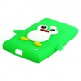 Lumia 520 vihreä pingviini silikonisuojus.