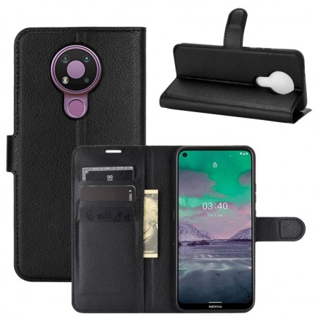 Nokia 3.4 musta suojakotelo