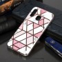 Samsung Galaxy A20e pinkki marmori suojakuori