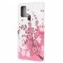 OnePlus Nord N100 vaaleanpunaiset kukat suojakotelo