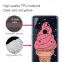 OnePlus Nord N100 läpinäkyvä jäätelö suojakuori