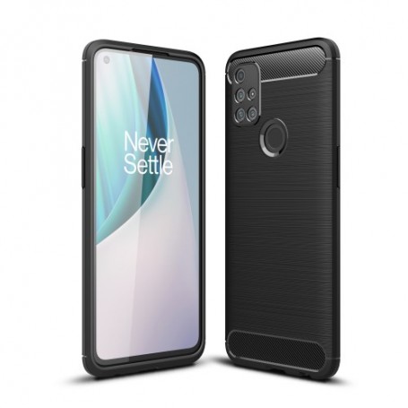 OnePlus Nord N10 5G musta suojakuori.