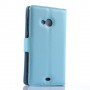 Lumia 535 vaaleansininen puhelinlompakko