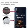 OnePlus Nord N10 5G vihainen nalle suojakuori
