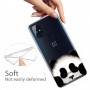 OnePlus Nord N10 5G läpinäkyvä panda suojakuori.
